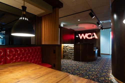 WCA entry seating